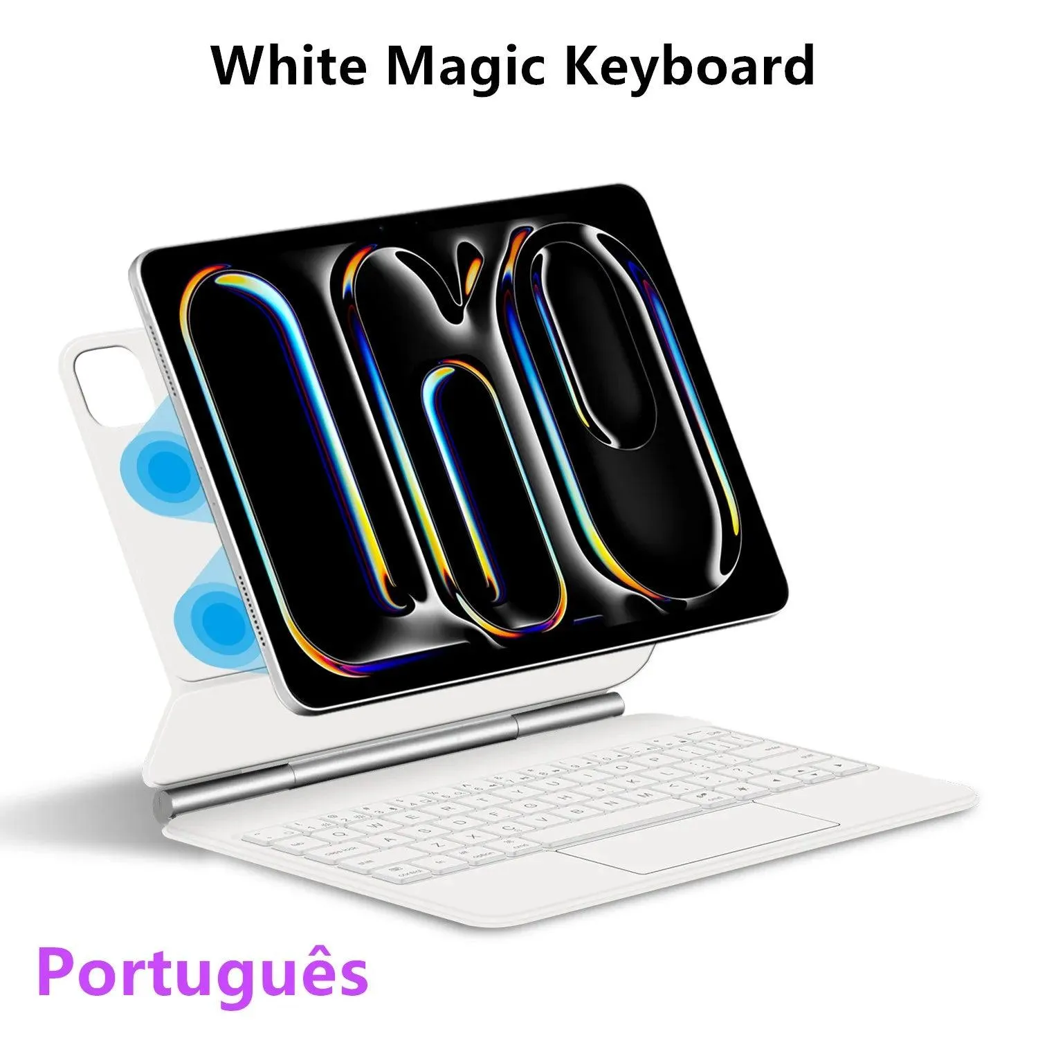 iPad Air 13 2024 Magic Keyboard Smart Magnetic Case