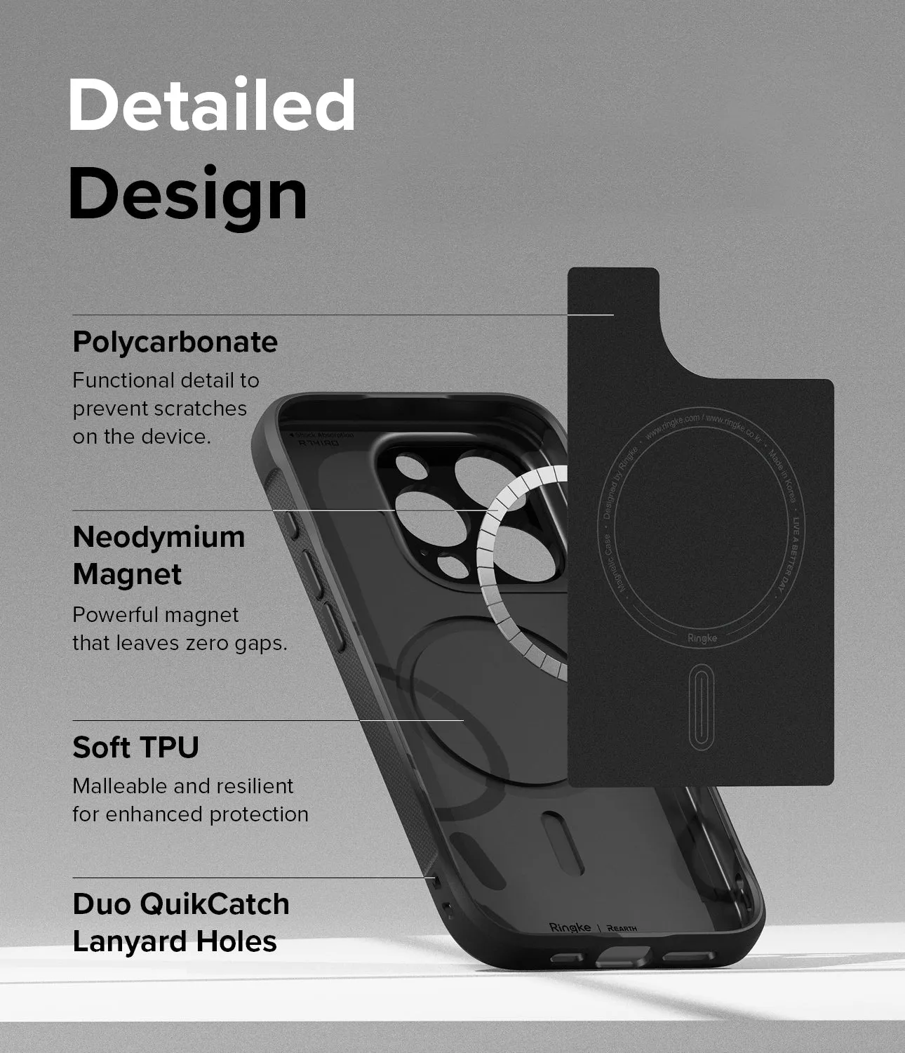 iPhone 15 Pro Max Case | Onyx Magnetic