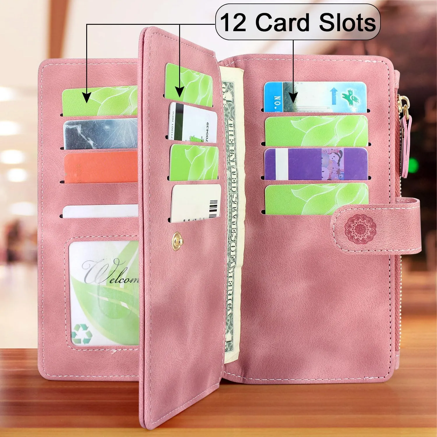 iPhone 15 Pro Wallet Detachable Removable Phone Case