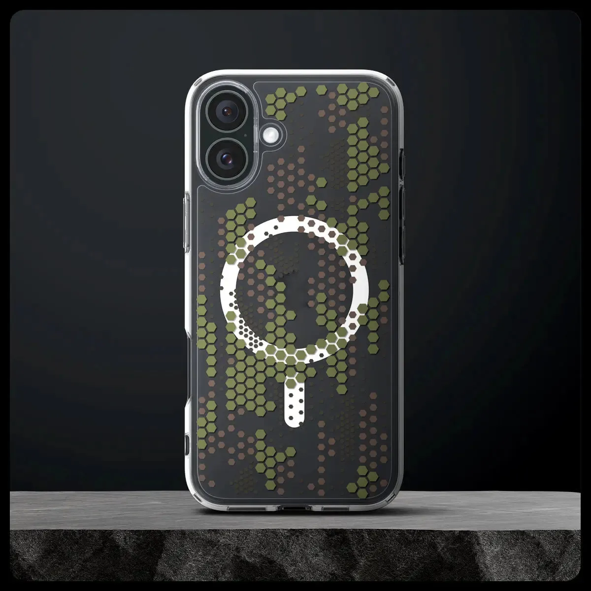 iPhone 16 Case Ultra Hybrid MagFit Digital Camo