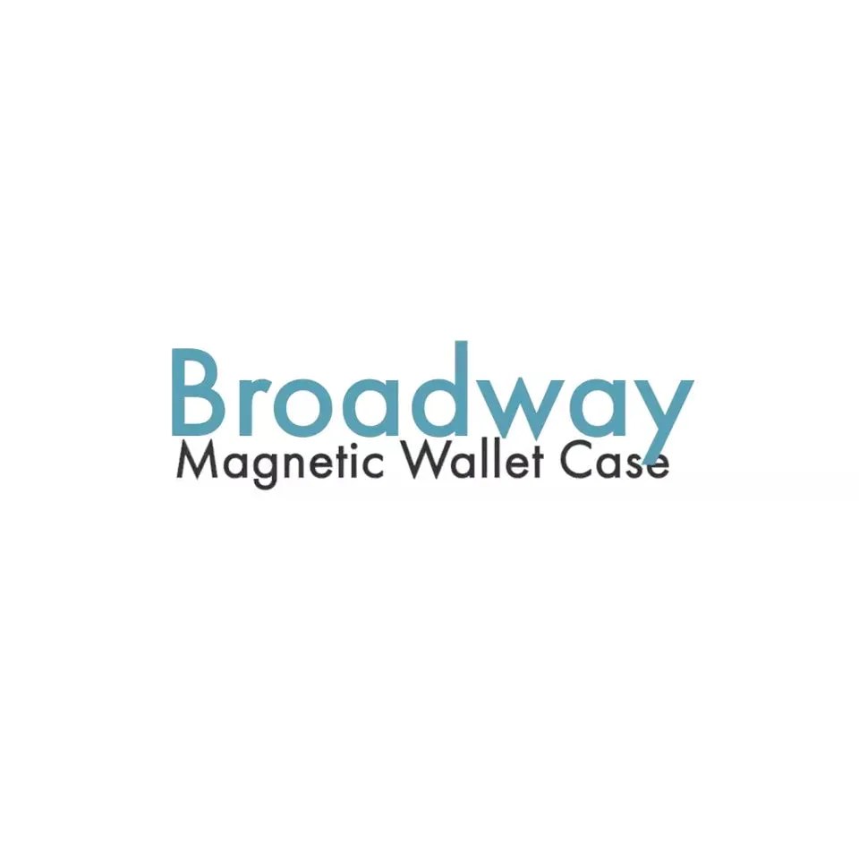 iPhone 7 / 8 Magnetic Wallet Case - Broadway