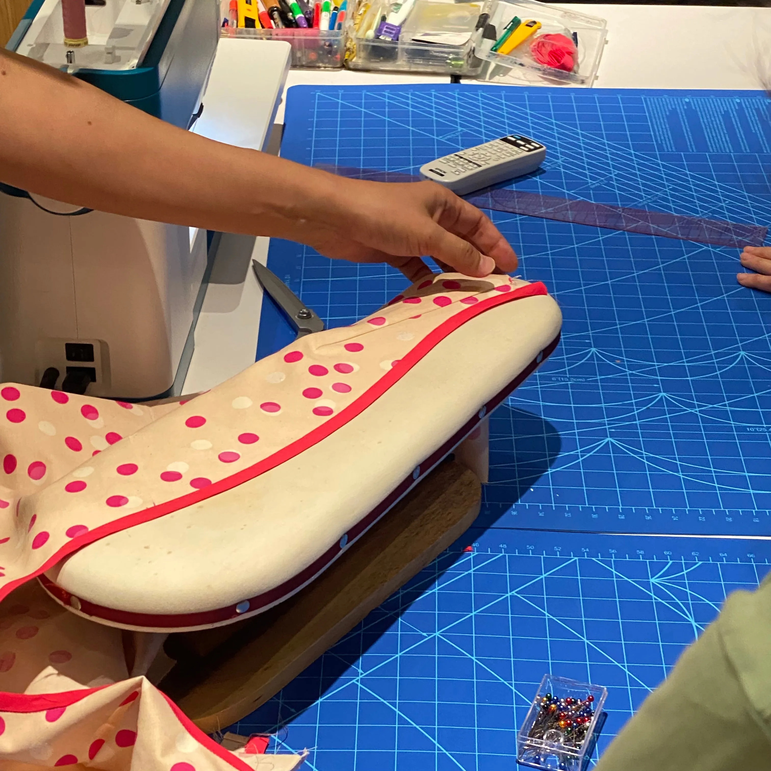 Ironing Board (Professional Type) with Wooden Stand