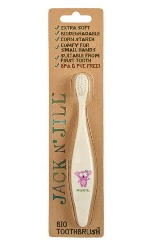 Jack n Jill Silicone Bio Toothbrush - Koala