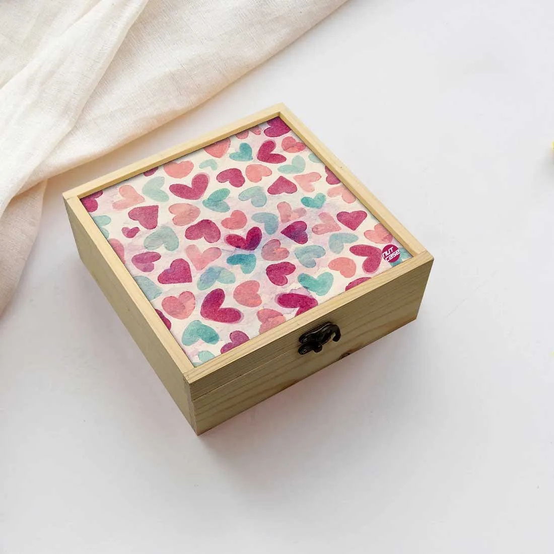 Jewellery Box Makepup Organizer -  Heart