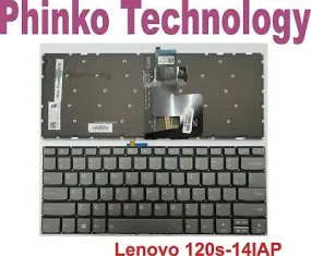 Keyboard for Lenovo Ideapad 120S-14 120S-14IAP 320-14 320S-14IKB with Backlit