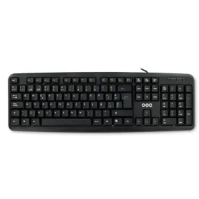 Keyboard OQO T001-U Black Multicolour Spanish Qwerty