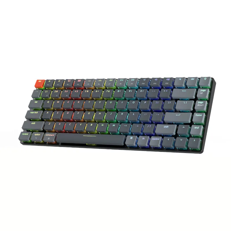 Keychron K3 84 Key Low Profile Optical Mechanical Hot-Swappable Mechanical Keyboard Rgb Brown Switches