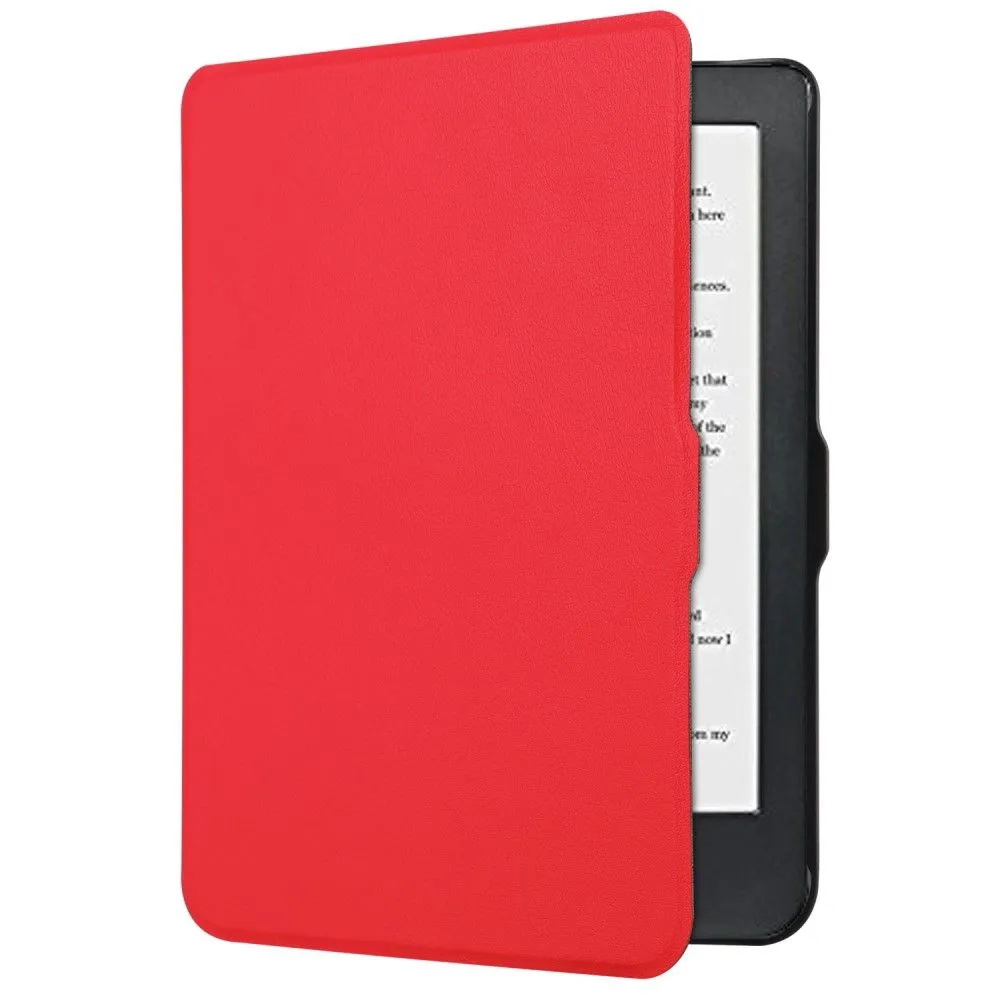 Kobo Clara HD PU leather flip case - Red