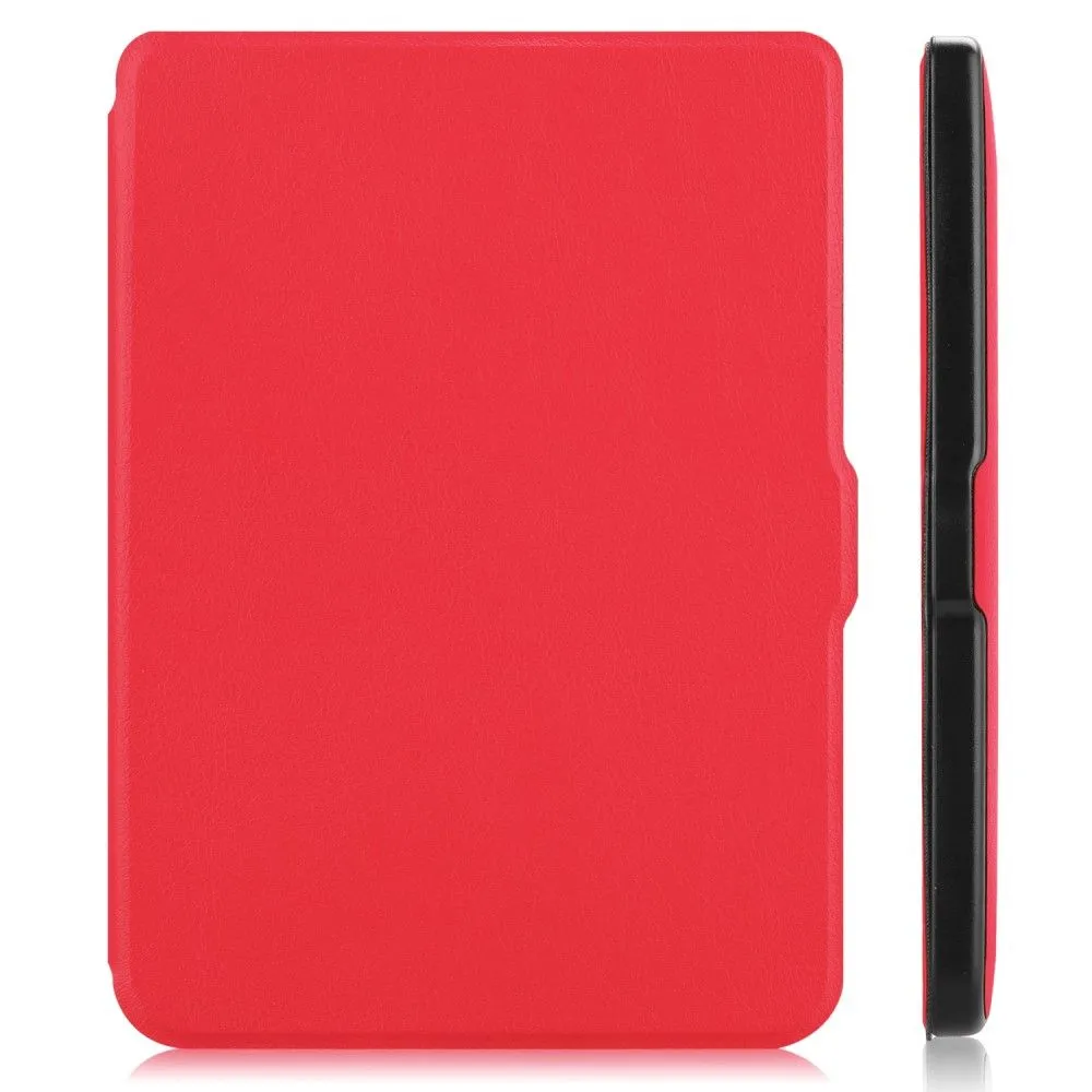 Kobo Clara HD PU leather flip case - Red