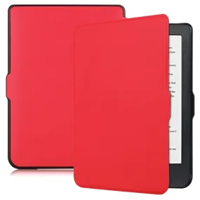 Kobo Clara HD PU leather flip case - Red