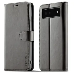 LC.IMEEKE Google Pixel 6 Flip Case - Grey