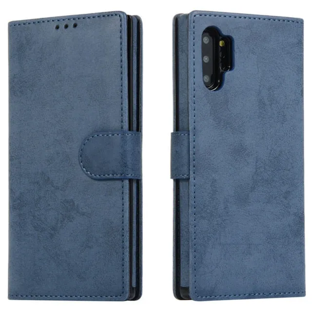 Leather Case For Samsung Galaxy Wallet Cover