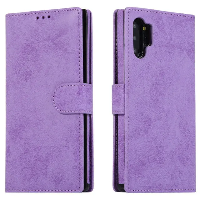 Leather Case For Samsung Galaxy Wallet Cover