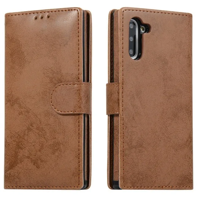 Leather Case For Samsung Galaxy Wallet Cover