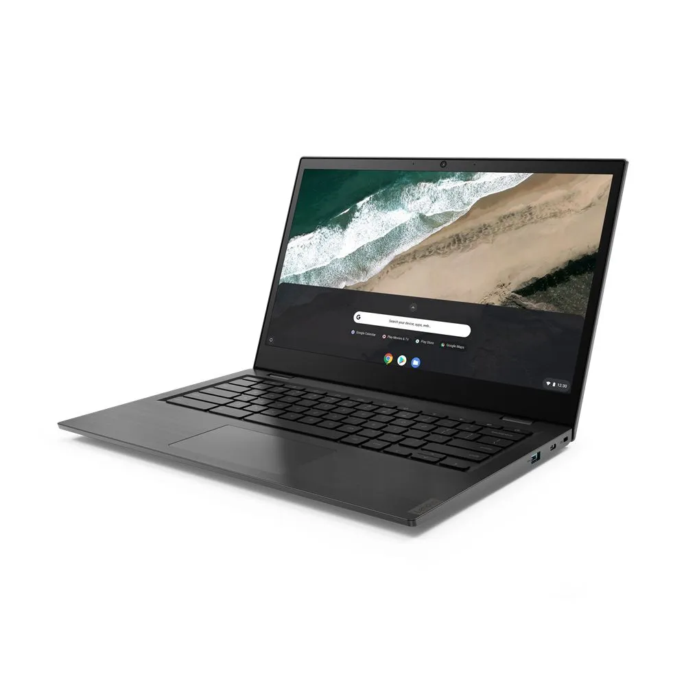 Lenovo 81WX0012CF Chromebook S345-14AST (French) 14" FHD Laptop A6-9220C 1.8GHz AMD Radeon R5 Graphics 4GB RAM 64GB SSD Chrome OS Mineral Grey