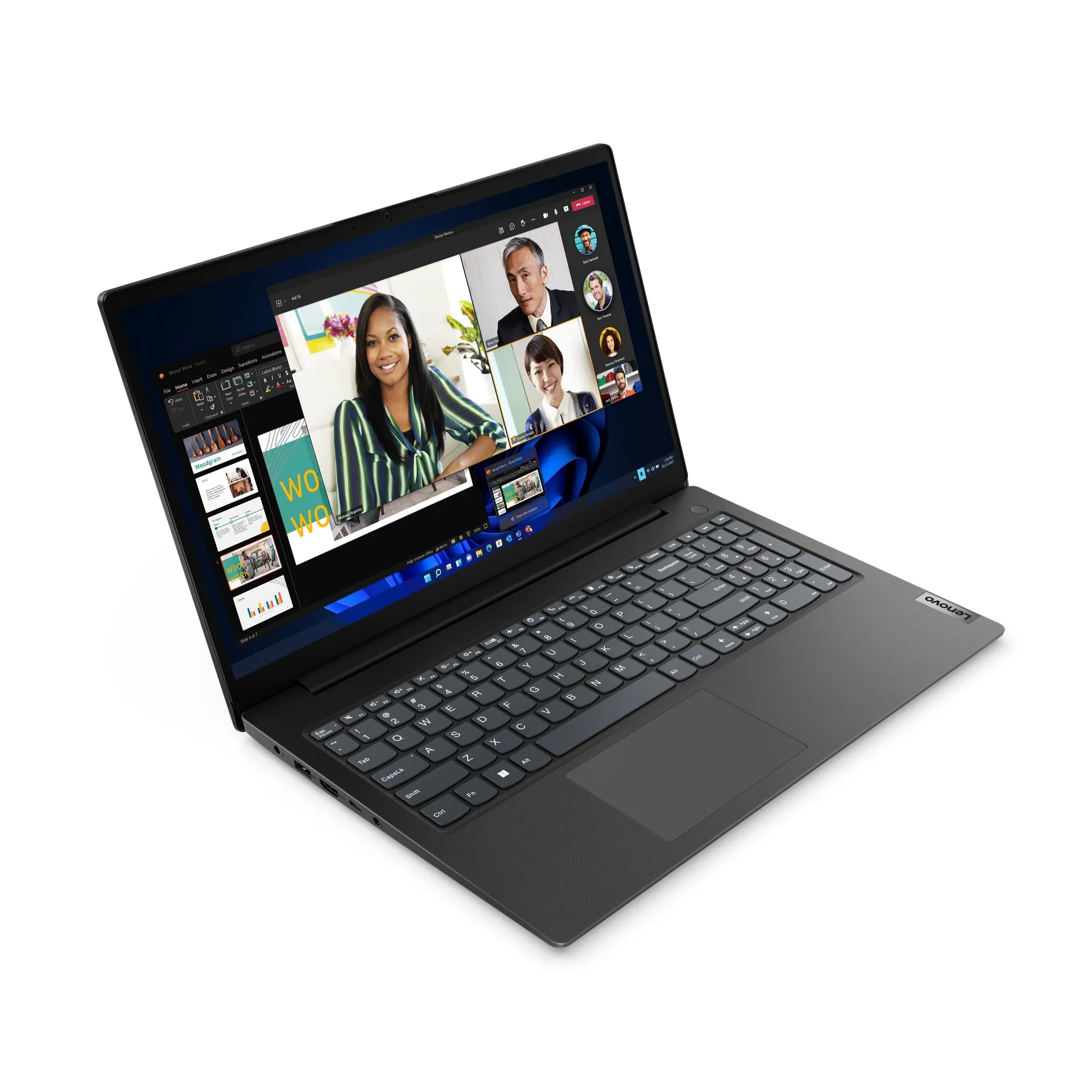 Lenovo V15 G4 Amn R3-7320U 8Gb 512Gb Ssd 15,6"Fhd W11h Black Spanish Keyboard 82Yu00tnsp