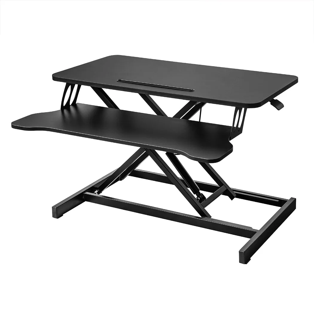 Levede Sit Standing Desk Converter Laptop