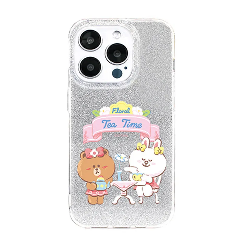 Line Friends Glitter Shining Case Protective Cover