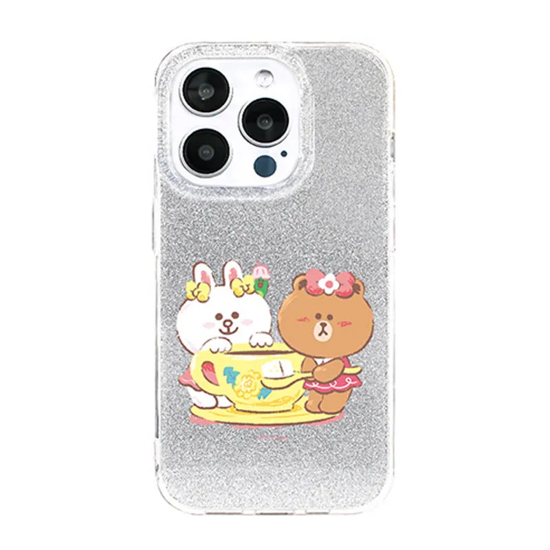 Line Friends Glitter Shining Case Protective Cover