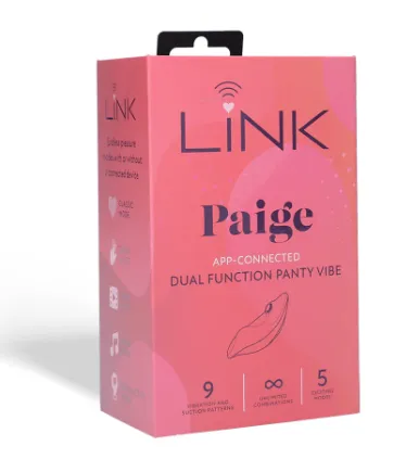 Link Paige – App Controlled Dual Function Panty Vibe