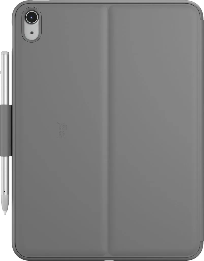 Logitech Keyboard And Folio Case - Qwertz - Gray