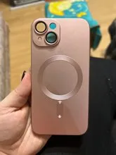 Luxury Matte Case For Magnetic Wireless Charging