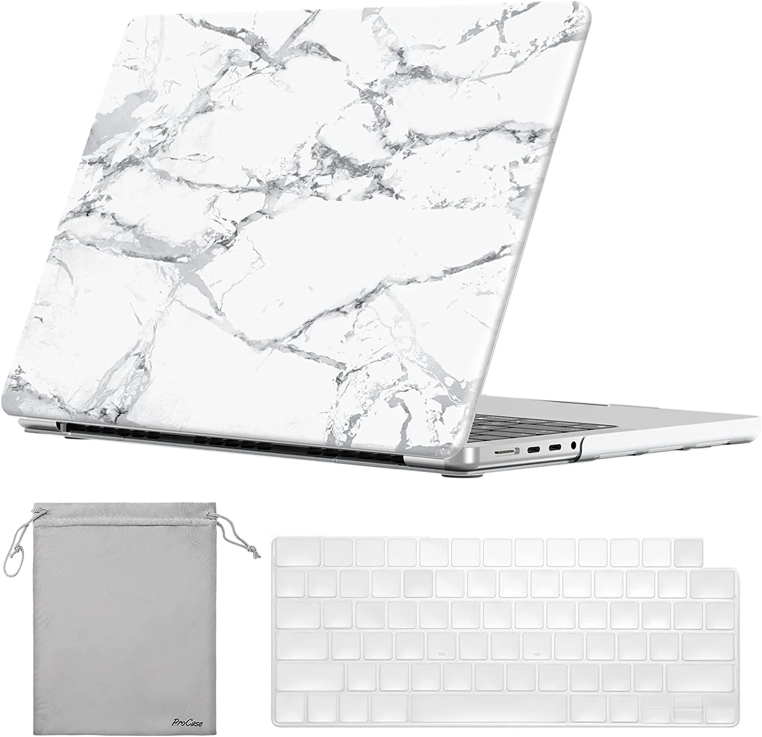 MacBook Pro 14" 2021-2023 Hard Shell Case with Keyboard Skin | ProCase