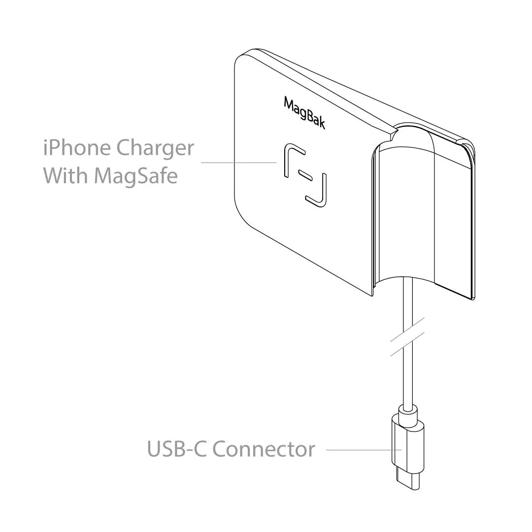 MagBak Phone Mount And Charger for Tesla Model S and X