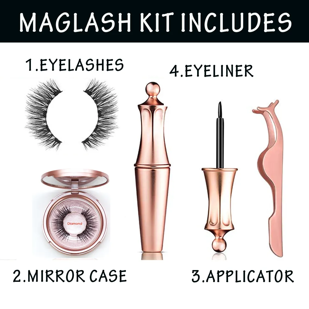 Maglash Natural Magnetic Eyelashes Kit