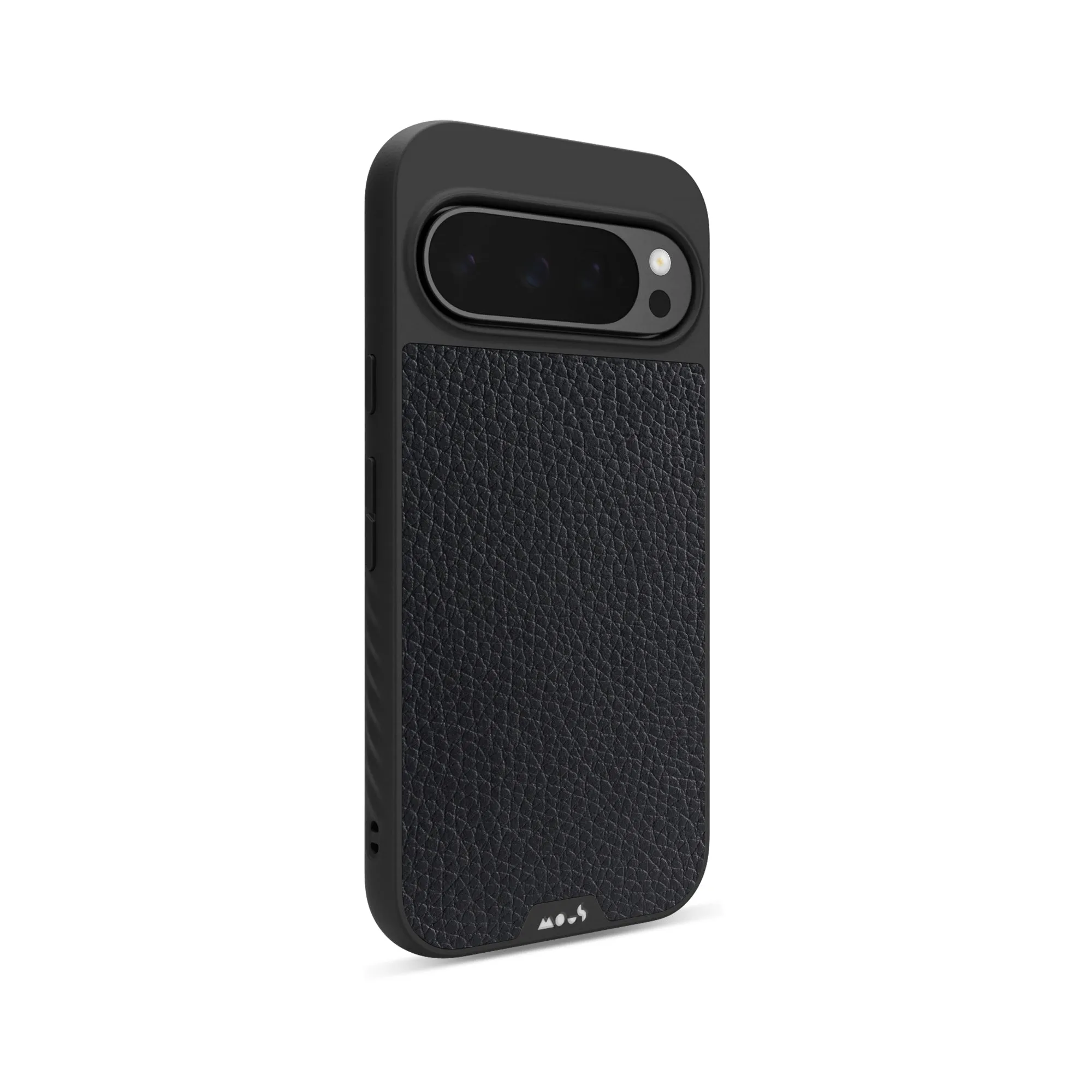 MagSafe® Compatible Black Leather Phone Case - Limitless 5.0