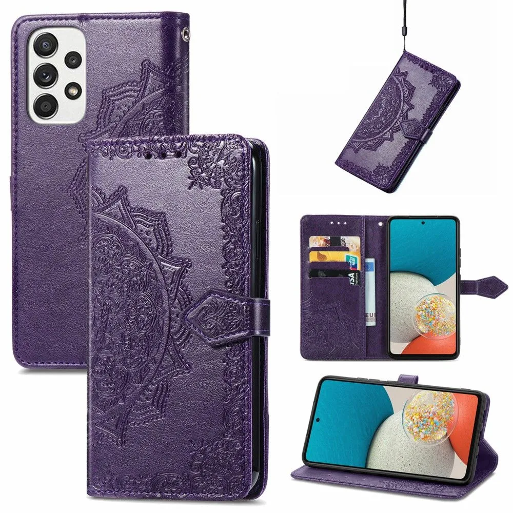 Mandala Samsung Galaxy A53 5G Flip case - Purple