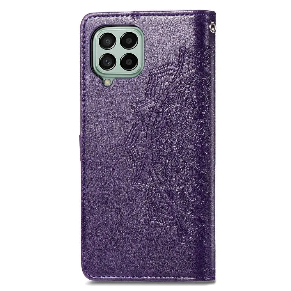 Mandala Samsung Galaxy M53 5G Flip case - Purple