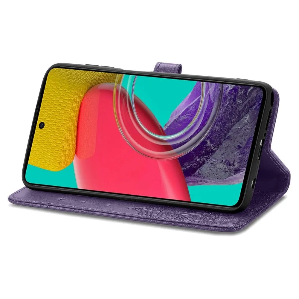 Mandala Samsung Galaxy M53 5G Flip case - Purple