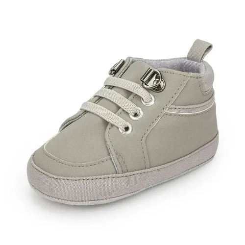 Meckior Baby Boy Sneakers Newborn PU Leather Infant Casual Girl Shoes