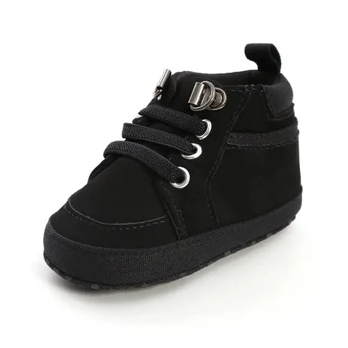 Meckior Baby Boy Sneakers Newborn PU Leather Infant Casual Girl Shoes