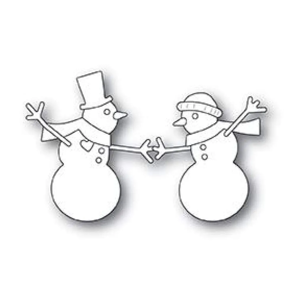 Memory Box Dies - Dancing Snowmen*