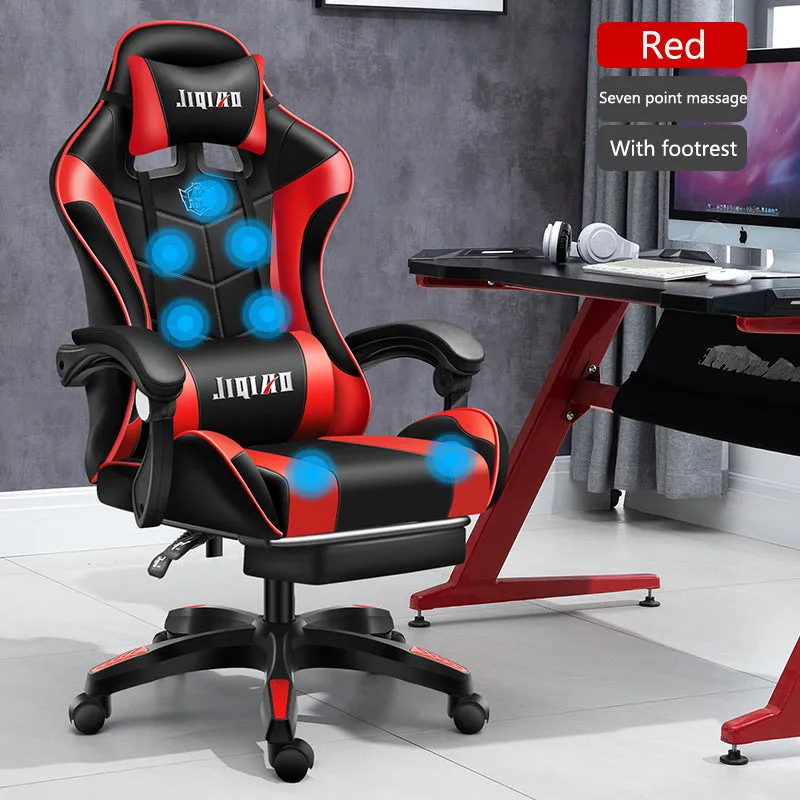 Men's Computer Home Comfort Ergonomic Dormitory Gaming Seat Swivel Chair