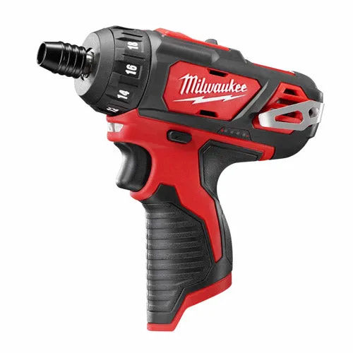 Milwaukee 2406-20 M12 1/4"  Hex 2 Speed Screwdriver, Bare Tool