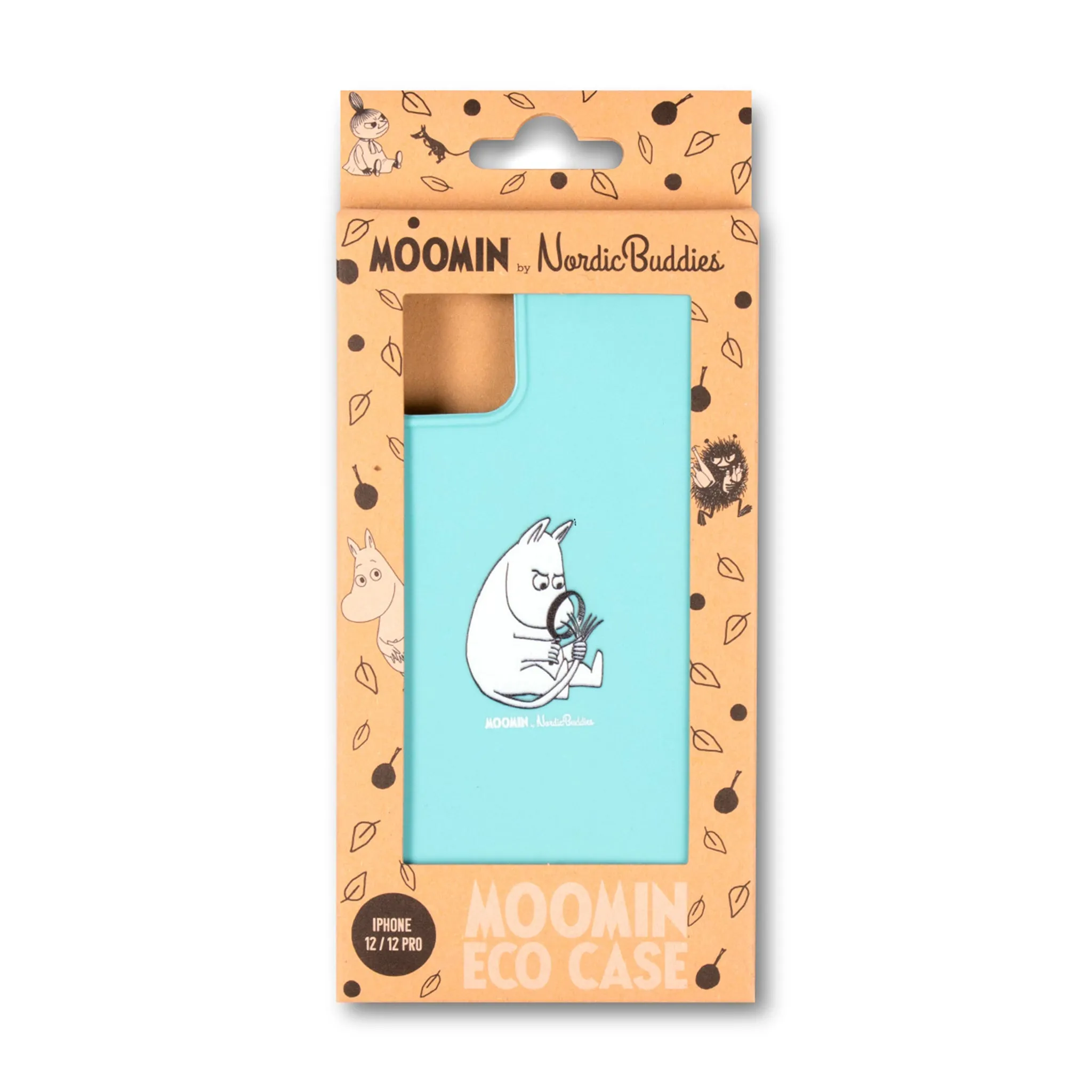 Moomintroll's Tail iPhone Case Biodegradeable - Light Blue