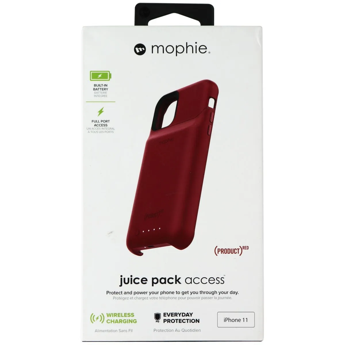 mophie Juice Pack Access 2000 mAh Battery Case for iPhone 11 - (Product) Red