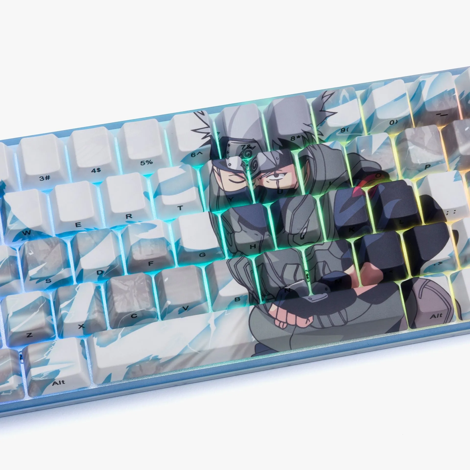 Naruto x HG Base 65 Keyboard - Kakashi