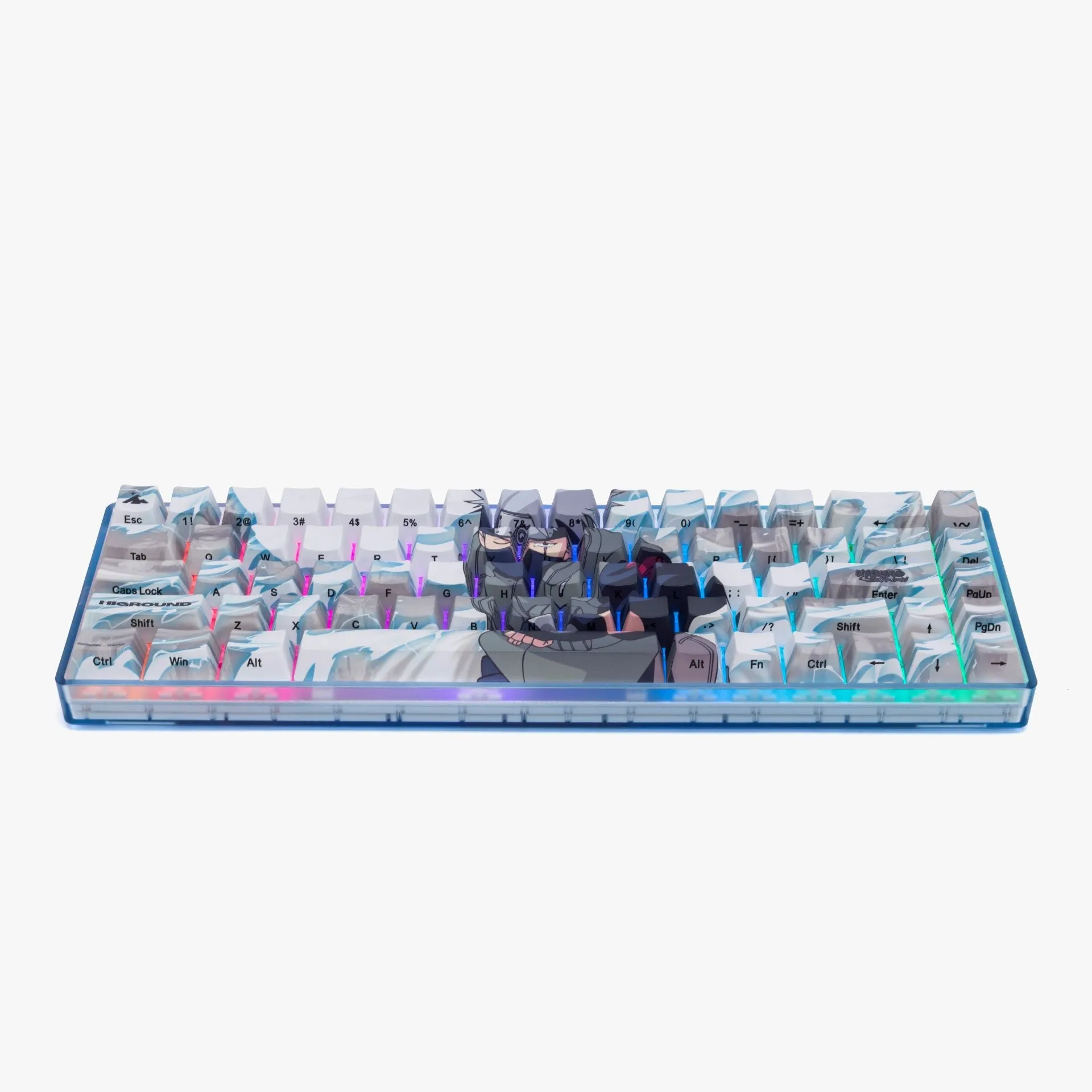 Naruto x HG Base 65 Keyboard - Kakashi