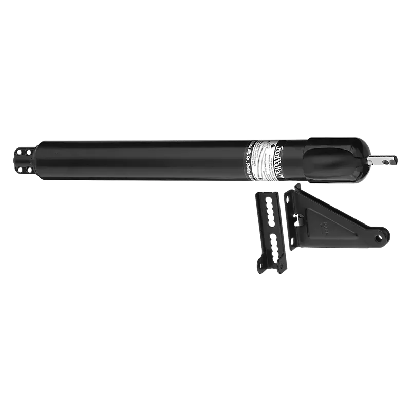 National Hardware Touch 'n Hold™ Door Closer Black