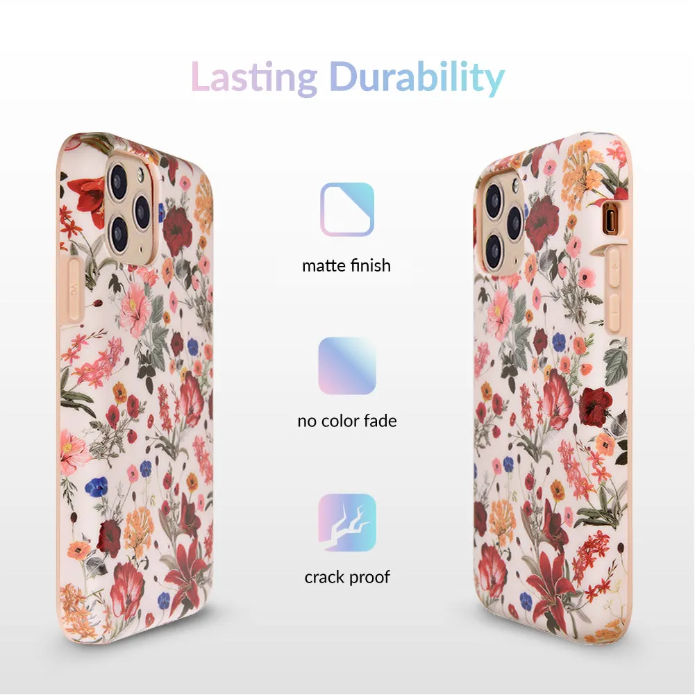 Nude Vintage Floral iPhone Case