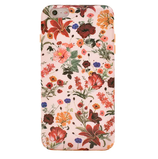 Nude Vintage Floral iPhone Case