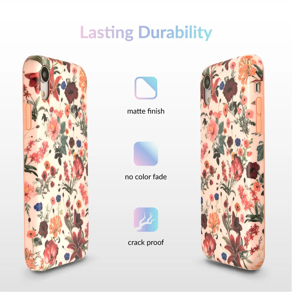 Nude Vintage Floral iPhone Case