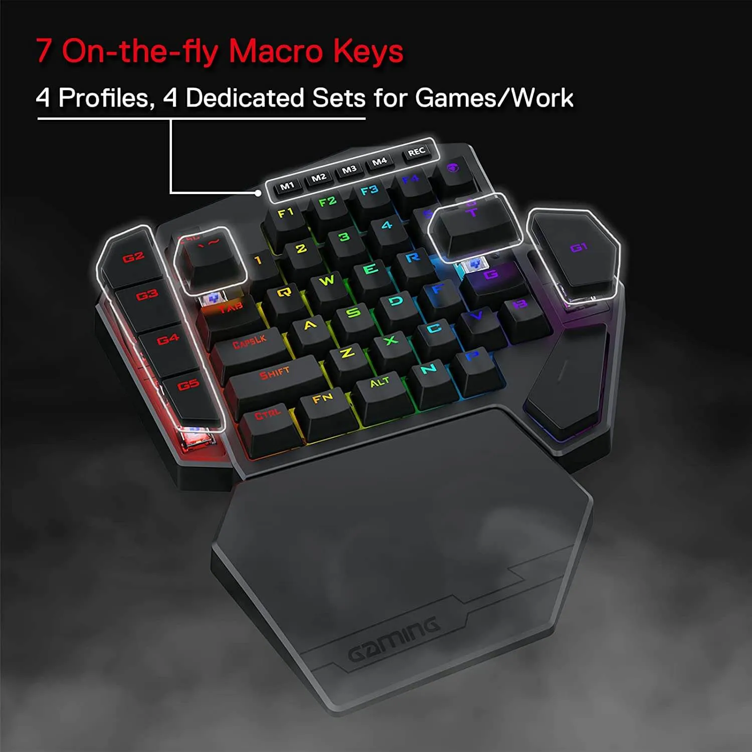 (Open-box) DITI K585 Pro Wireless One-Handed Gaming Keyboard