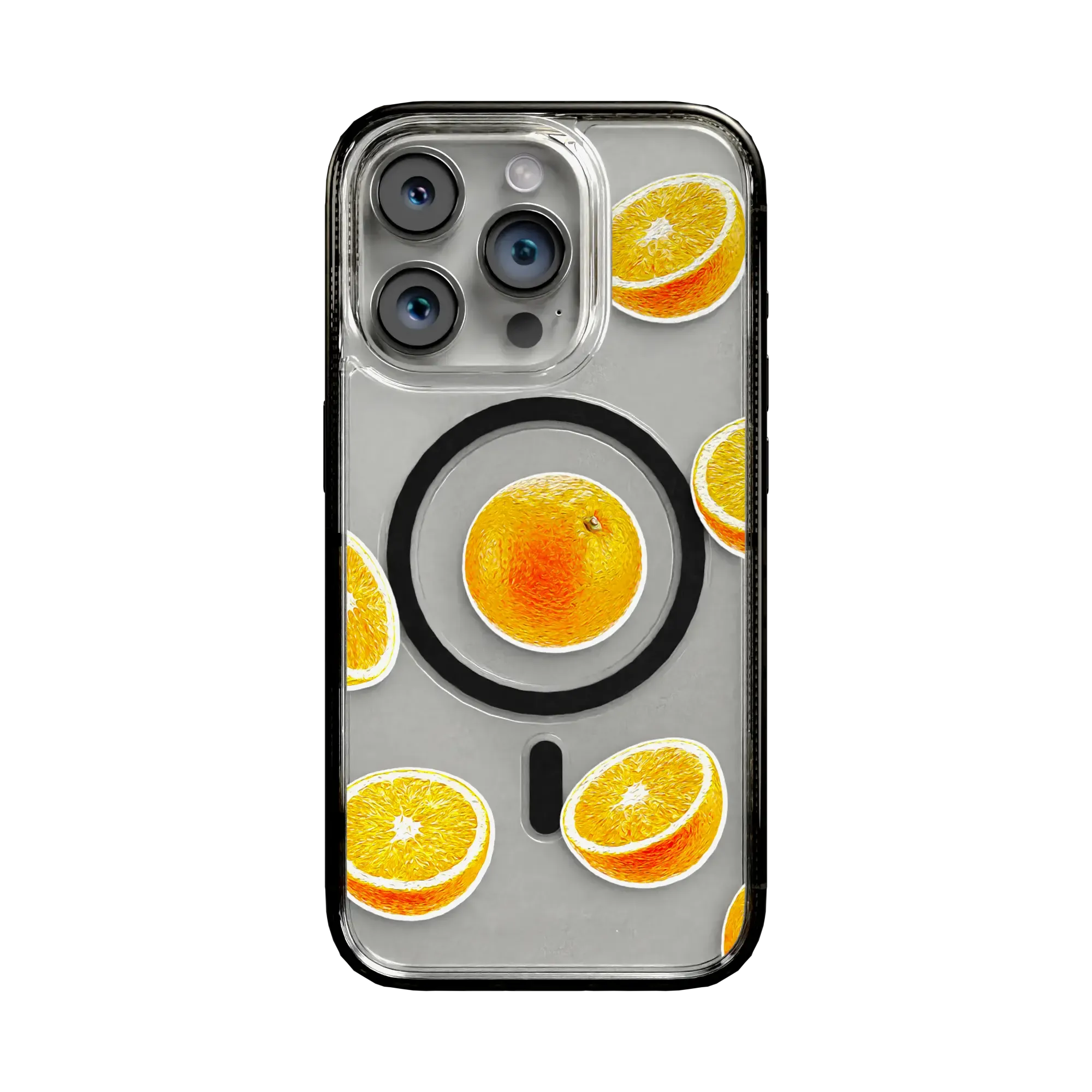 Orange Zest | Protective MagSafe Case | Fruits Collection for Apple iPhone 15 Series