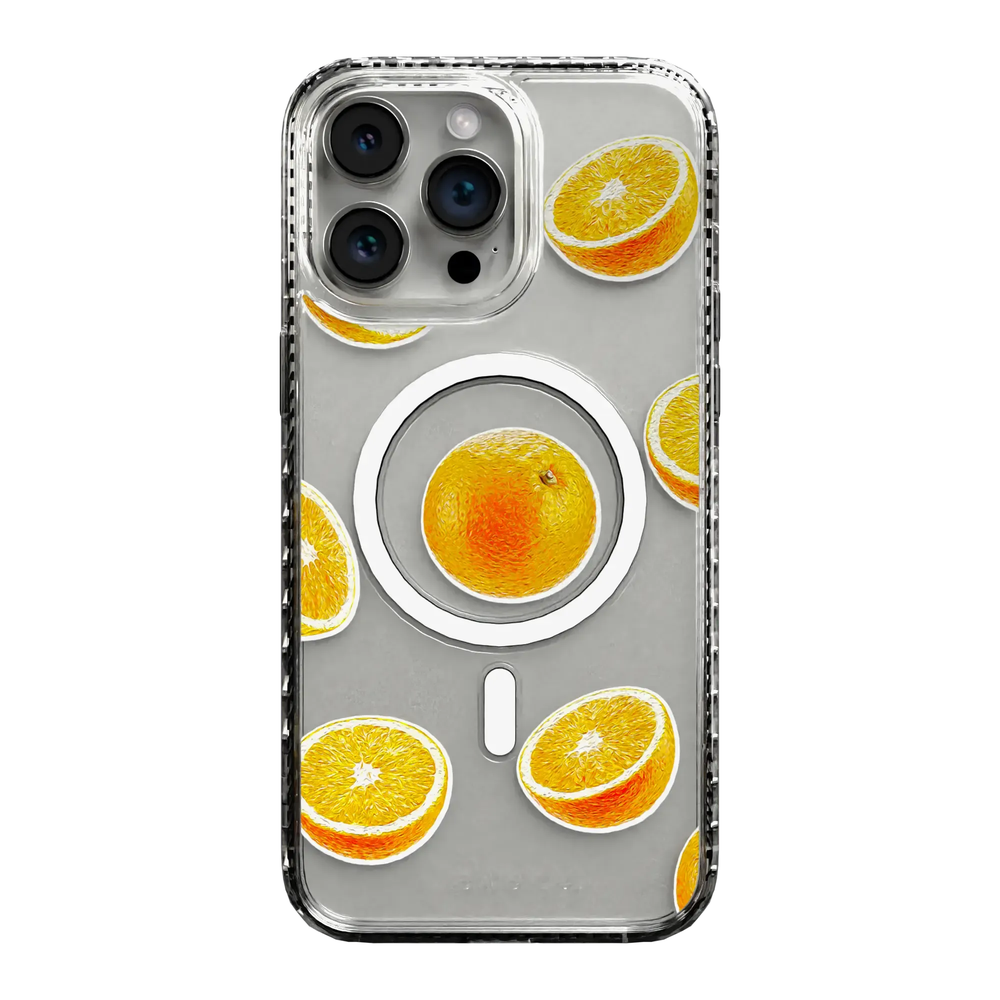 Orange Zest | Protective MagSafe Case | Fruits Collection for Apple iPhone 15 Series