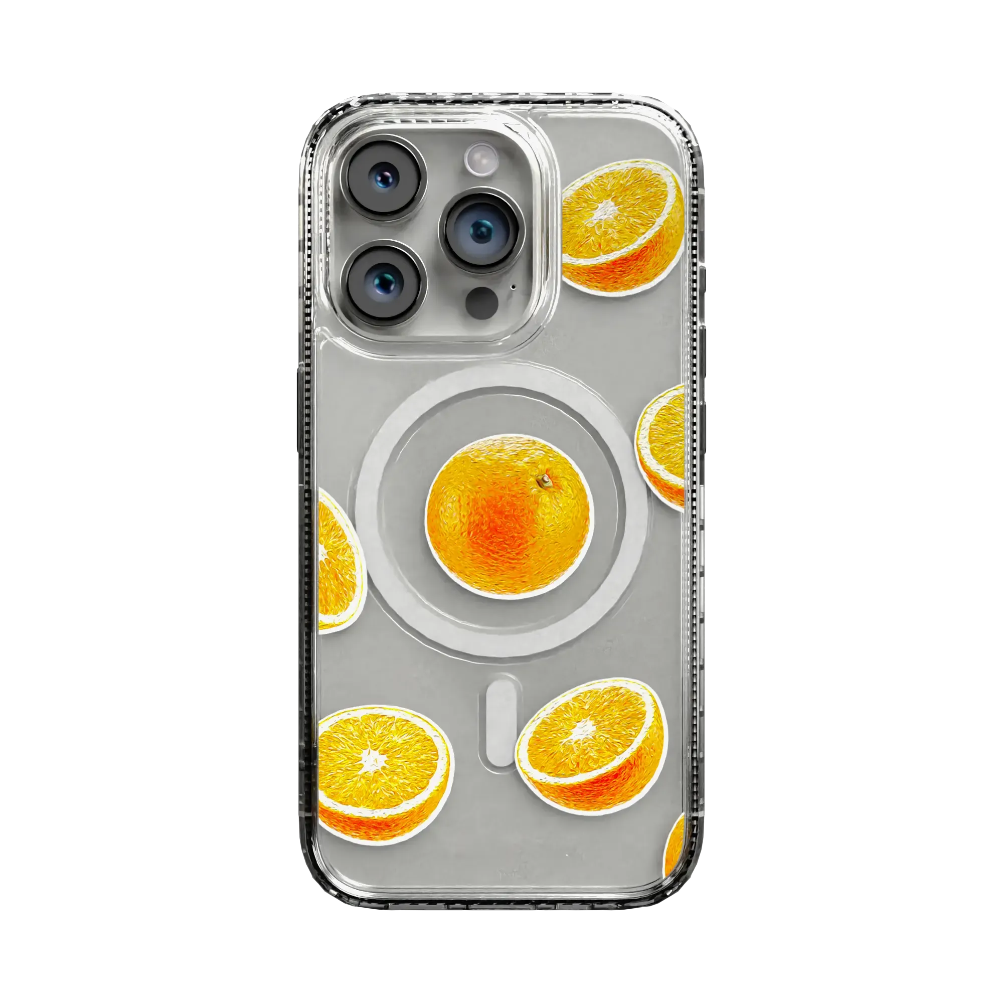 Orange Zest | Protective MagSafe Case | Fruits Collection for Apple iPhone 15 Series